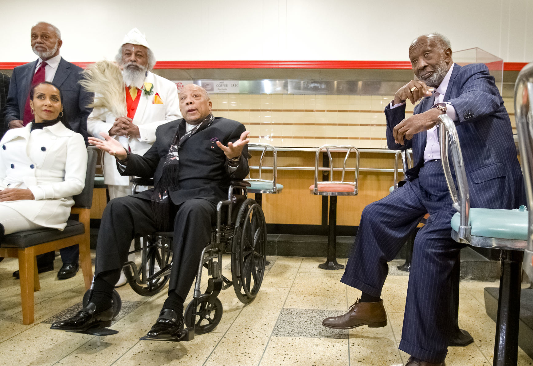 Quincy Jones and Clarence Avant